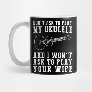 Ukulele Protocols T-Shirt Mug